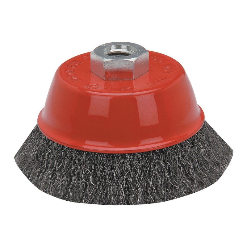 WARRIOR 3 in. Crimped Wire Cup Brush
