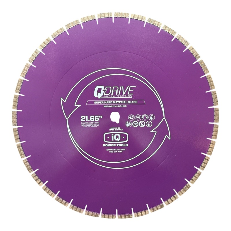 21.65″ Q-Drive Arrayed Segmented Super Hard Material Blade