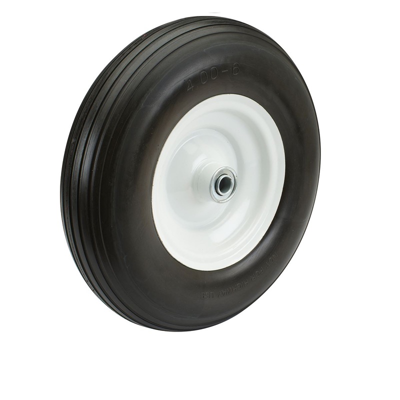 13 in. Flat-free Tire with Steel Hub