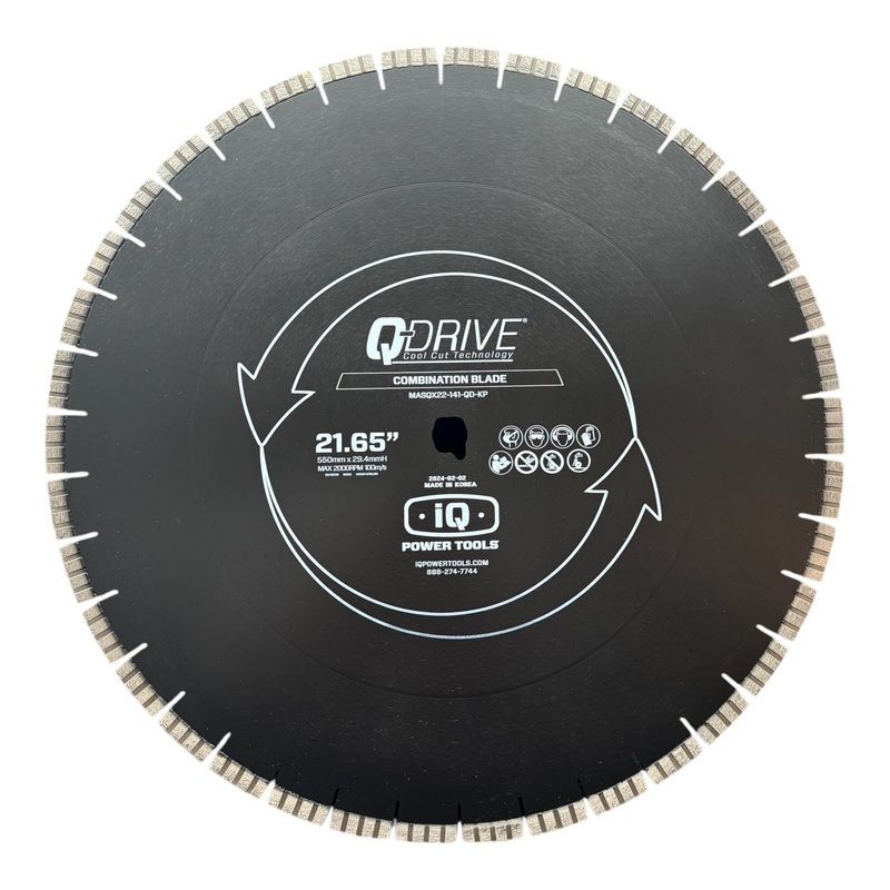 21.65″ Q-Drive Arrayed Segmented Medium Soft Combination Blade