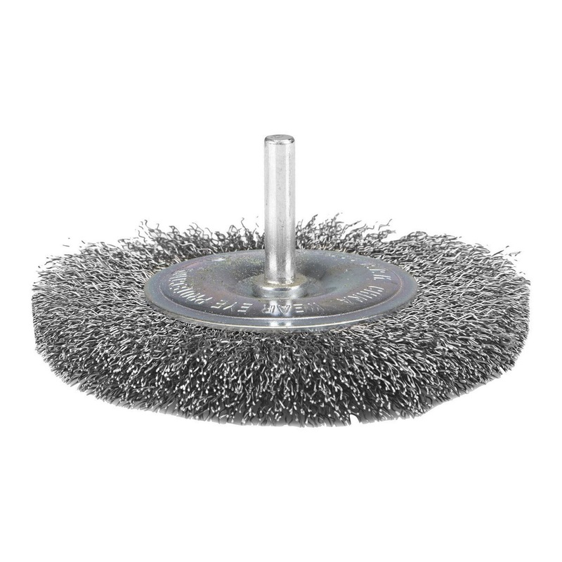 WARRIOR 4 in. Wire Wheel with 1/4 in. Shank