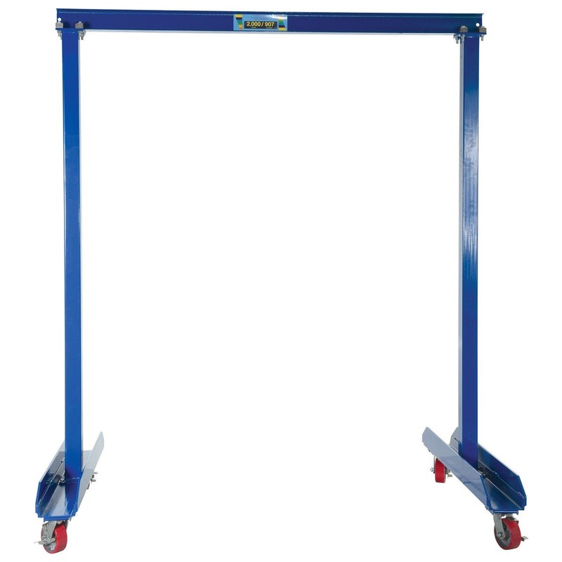 Work Area Portable Steel Gantry Cranes 300 LBS  Capacity