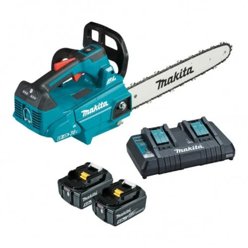 18Vx2 Brushless Top Handle Chainsaw 300mm (12″) Kit Makita