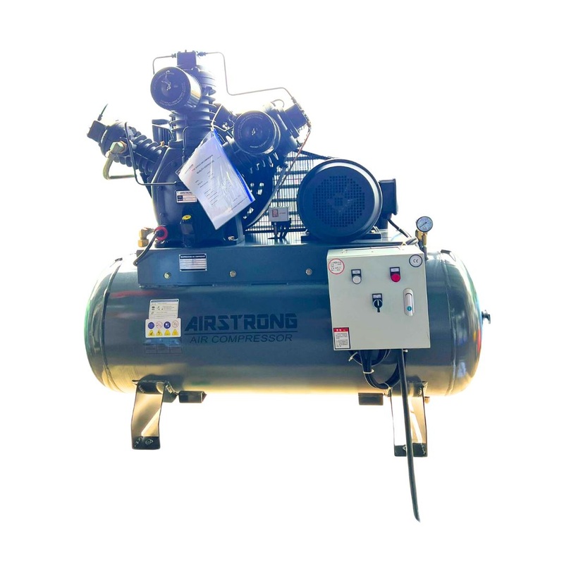 Airstrong 20HP 445L Piston Air Compressor 415V 2 Stage 175PSI | Model: A-H200