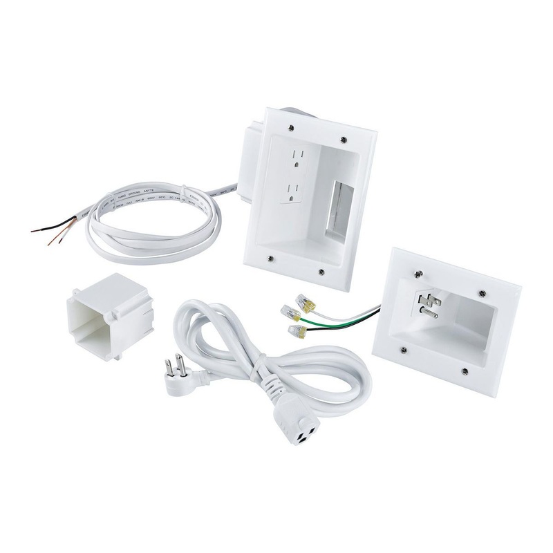 VANGUARD 8 ft. TV Cable Organizer Kit
