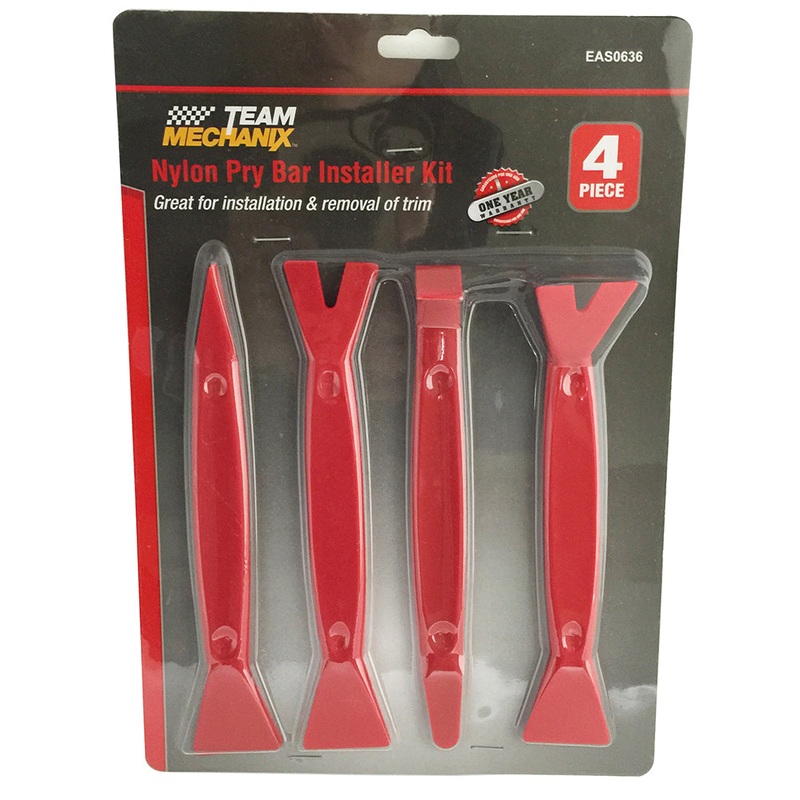 Team Mechanix 4pc Nylon Pry Bar Installer Kit Default