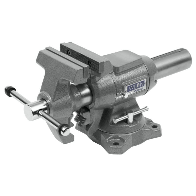 Multi-Purpose Bench Vise, 6-1/2″ Jaw Width”, 360 Rotating Head & Base
