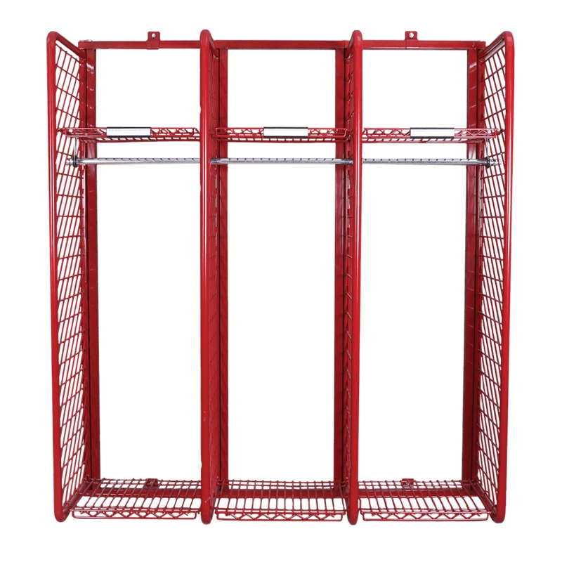 Wall Mounted Red Rack 18″/20″/24″ 18″ 20″ 1