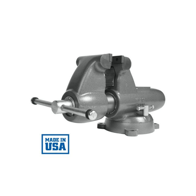 C-3 Pipe and Bench Vise, 6″ Jaw Width, 9″ Max Jaw Opening, 6-5/8″ Throat Depth