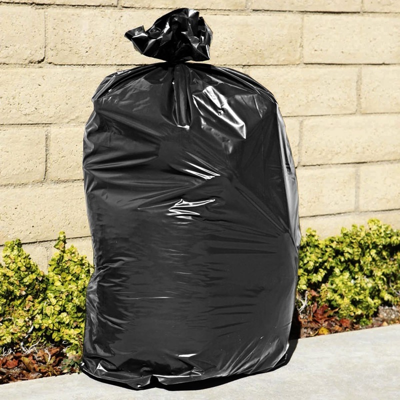 HFT 42 Gallon Contractor Grade Trash Bags, 32 Pack