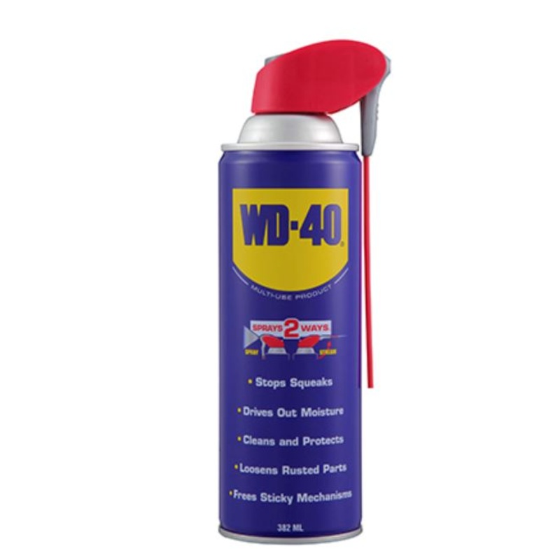 WD40 382ml Multi-use Product With Smart Straw (12.9oz) | Model : WD40-382-SMART
