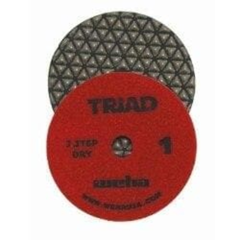Weha Triad 3 Step Dry Diamond Polishing Pads Step1