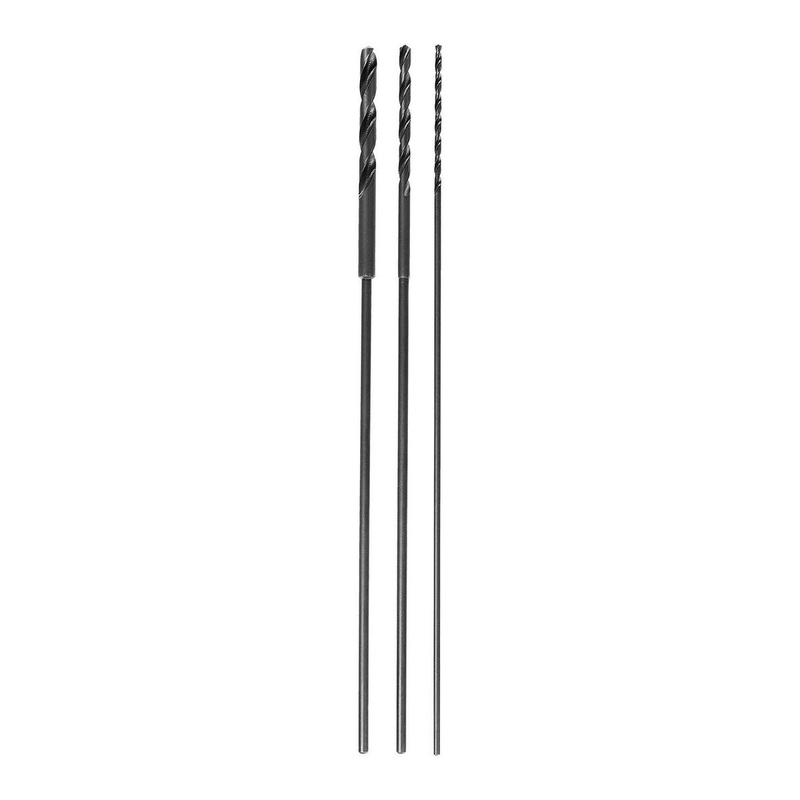 WARRIOR 1/4 in., 7/16 in., 5/8 in. x 25 in. Long Wood Drill Bit Set, 3-Piece