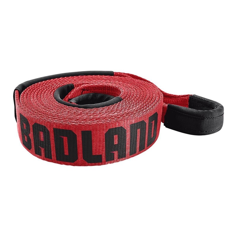BADLAND 10,000 lb. Capacity, 3 in. x 30 ft. Recovery Snatch Strap