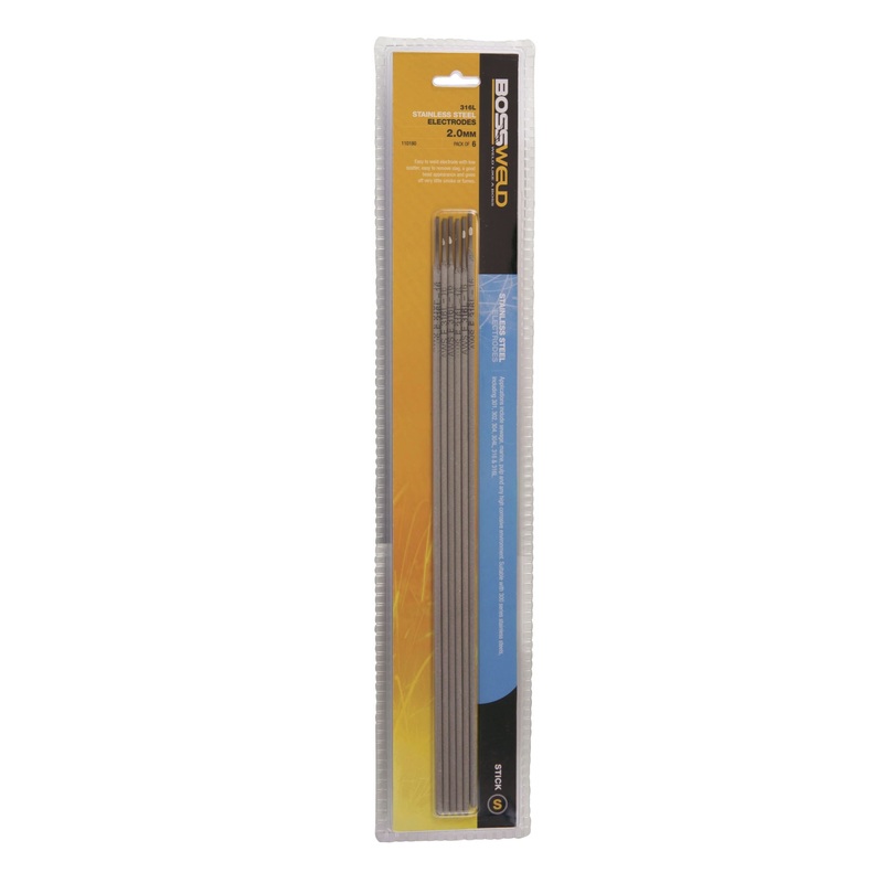 Bossweld 316L-16 Stainless Steel Electrodes…BOSSWELD FACTORY RETURN Default