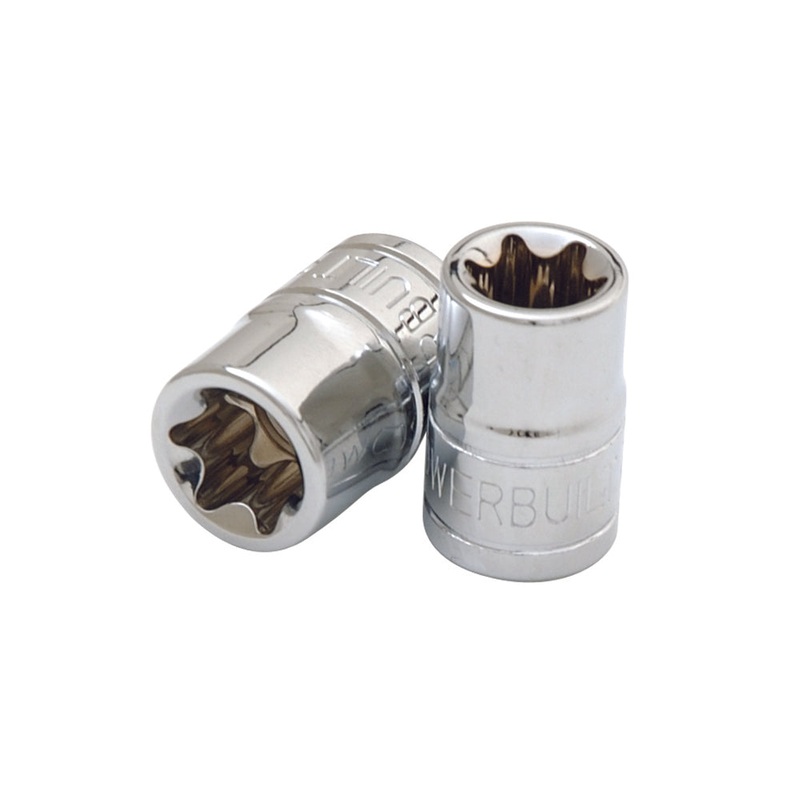 1/4DR 3/8DR 10PC FEMALE TORX SOCKET Default