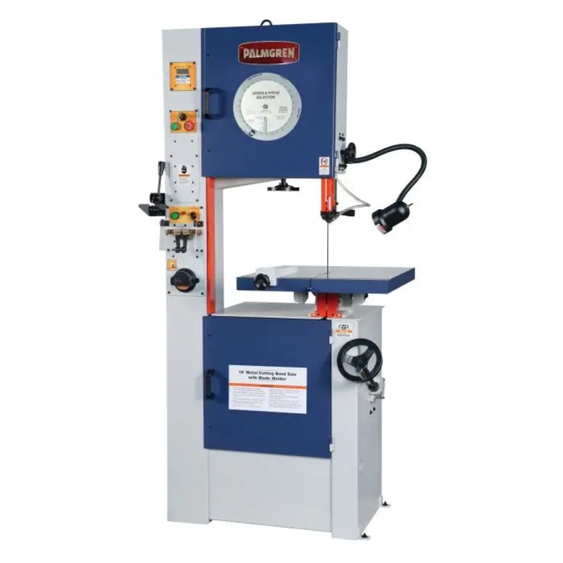18″ Variable Speed Vertical Band Saw W/Welder