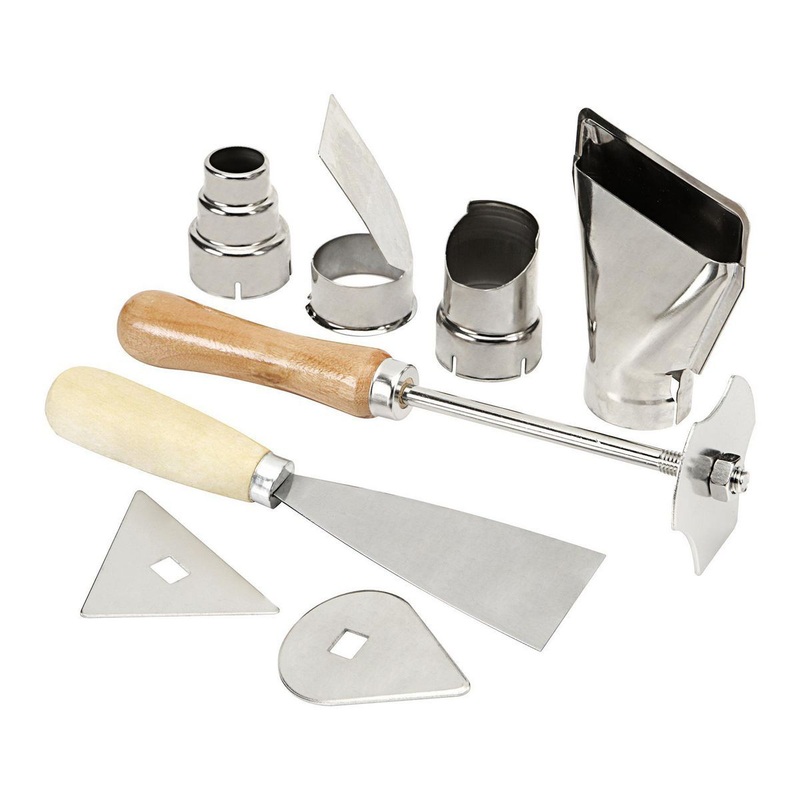 WARRIOR Heat Gun Accessory Kit, 9-Piece