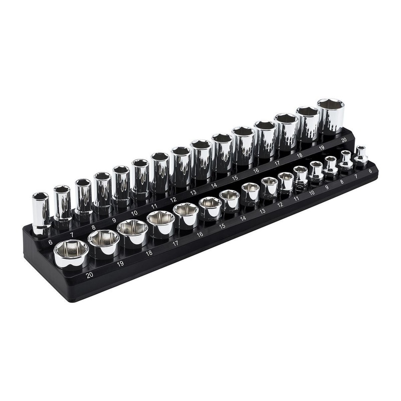 U.S. GENERAL 3/8 in. Drive Metric Magnetic Socket Holder