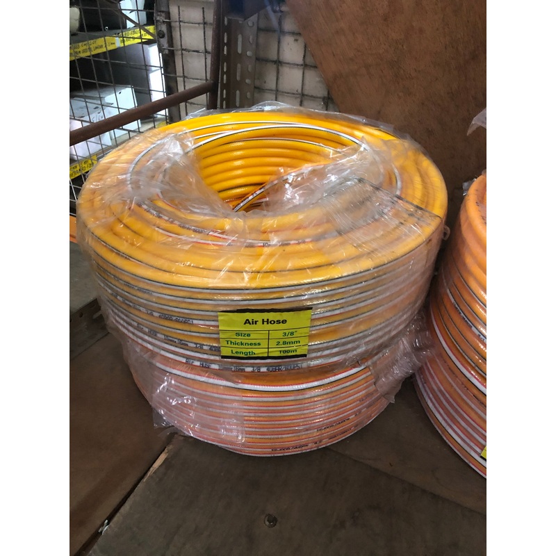 Yellow Air Hose 3/8″ 2.8mm (90~100m) | Model: HOSE-AY03 Per M
