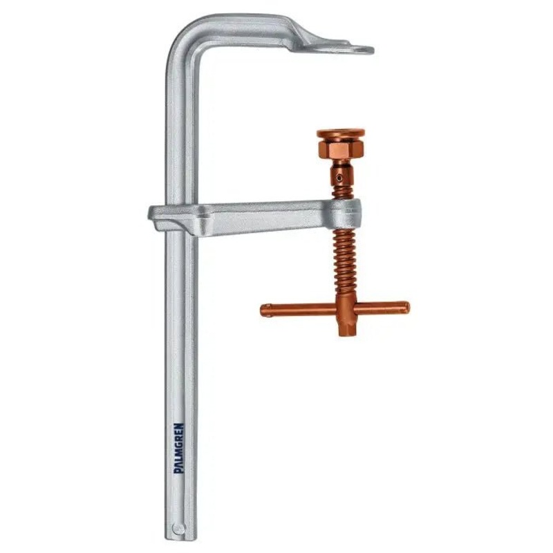 0-12″ Heavy Duty L-Clamp Copper Spindle