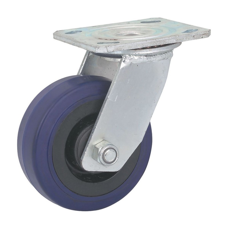 5 in. Rubber Swivel Caster