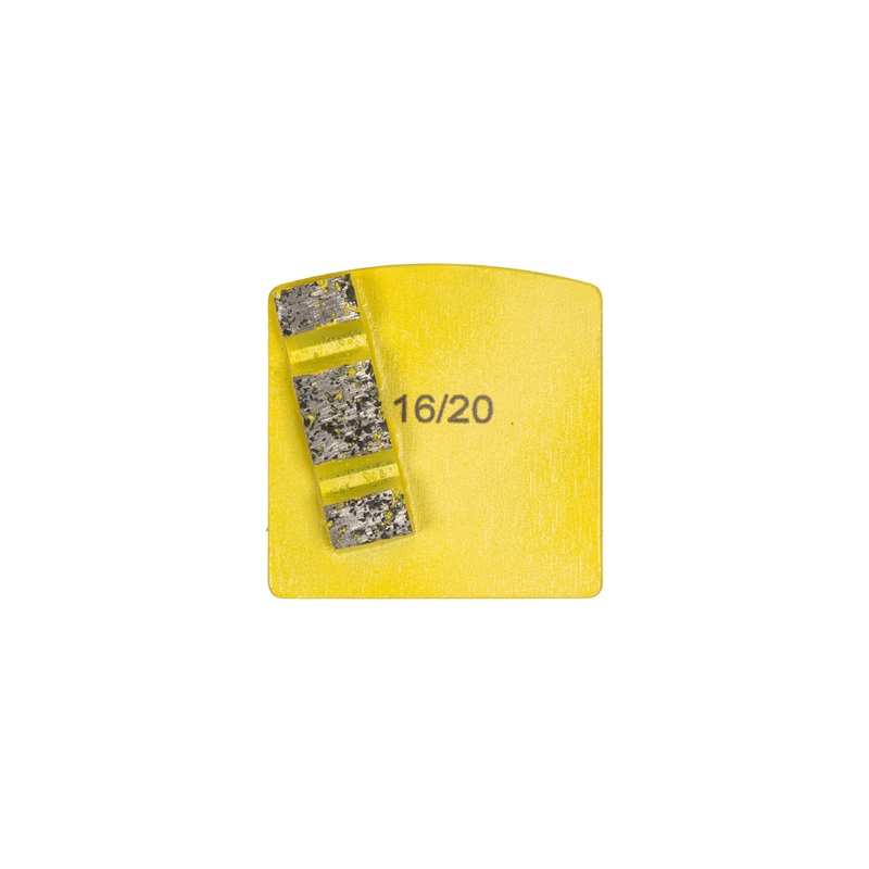 WS Diamond 12MM Single Tools Golden, Soft 16/20 Grit