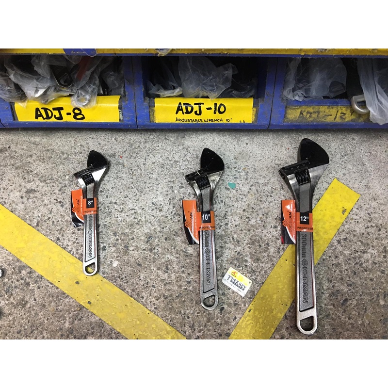 Adjustable Wrench |Size : 8″,10″,12″ | Model : ADJ- 8″ (ADJ-08)