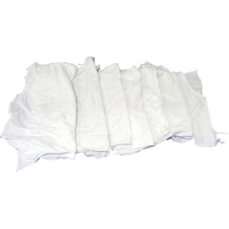 White Cleaning Cloth (Rag) | Size : 14 -16kg | Model : RAG-WHITE
