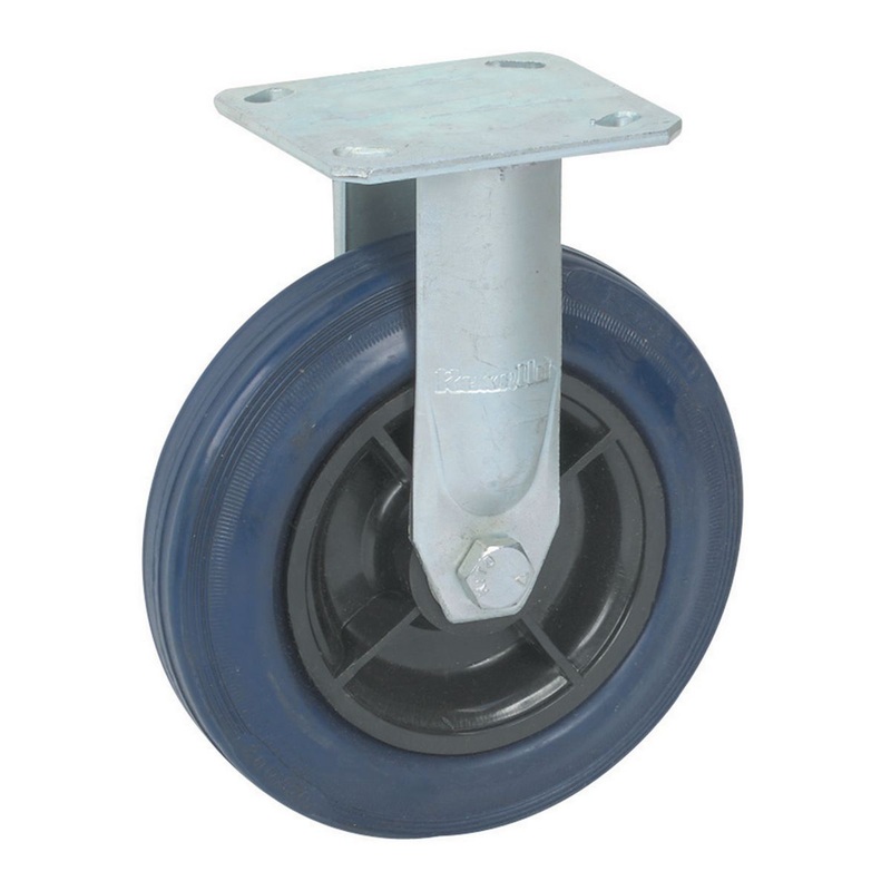 5 in. Rubber Rigid Caster