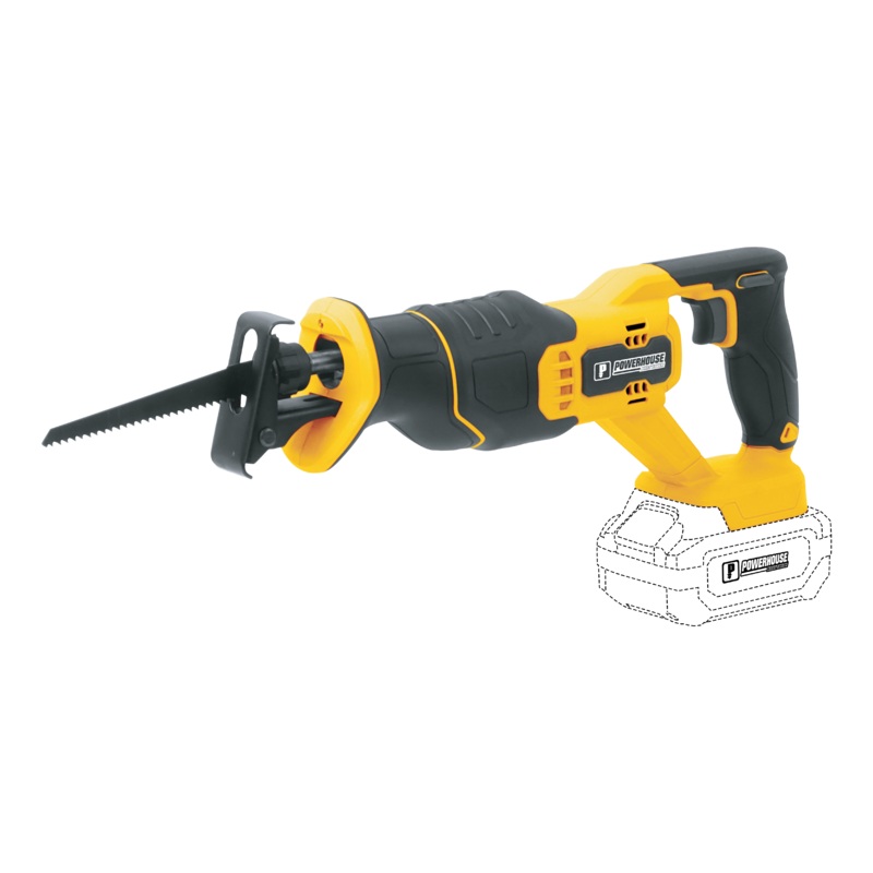 [BARE UNIT]  Cordless Reciprocating Saw (PH-WLPRORS20MM-BU)