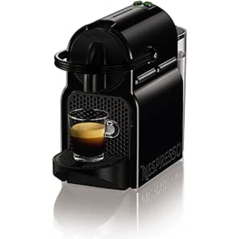 Nespresso Inissia Coffee Machine by De’Longhi with Milk Frother – Black