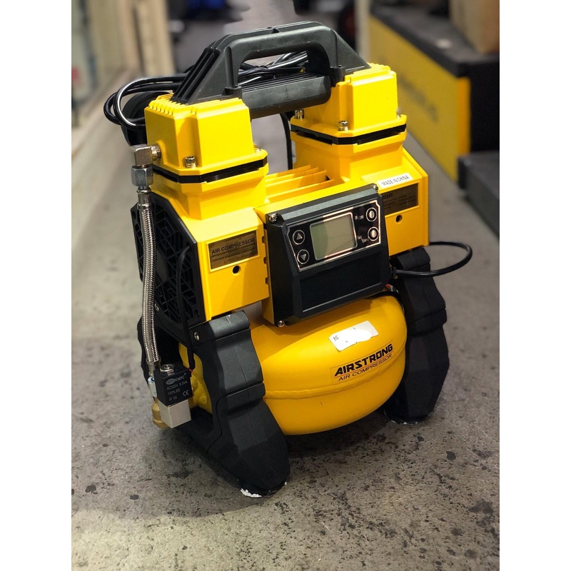 AIRSTRONG PERMANENT MAGNET OIL-FREE AIR COMPRESSOR 5L (GOLD) 240V | Model : AS-DC881