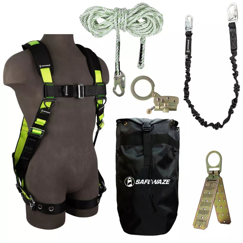 PRO Bag Roof Kit: FS185 Harness, FS700-50 VLL, FS1120 Grab, FS88580 Lanyard, FS870 Anchor, FS8185 Bag S/M