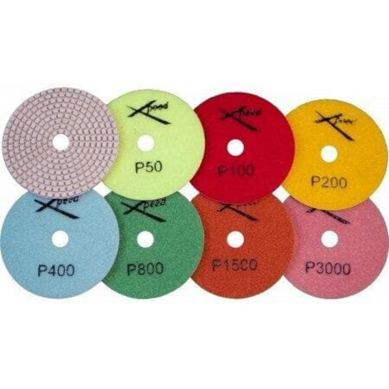 4″ Premium Wet Polishing Pads 50