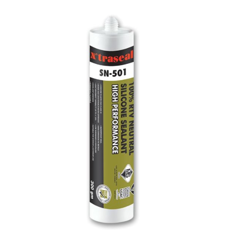 X’traseal SN-501 100% RTV Neutral Silicon Sealant (24 pcs / box) | Model : SIL-XSN501 Aluminum