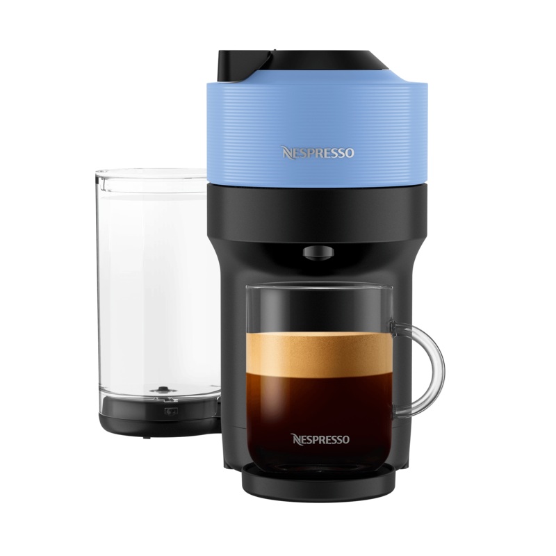 Nespresso Vertuo Pop+ Coffee and Espresso Machine by De’Longhi – Pacific Blue