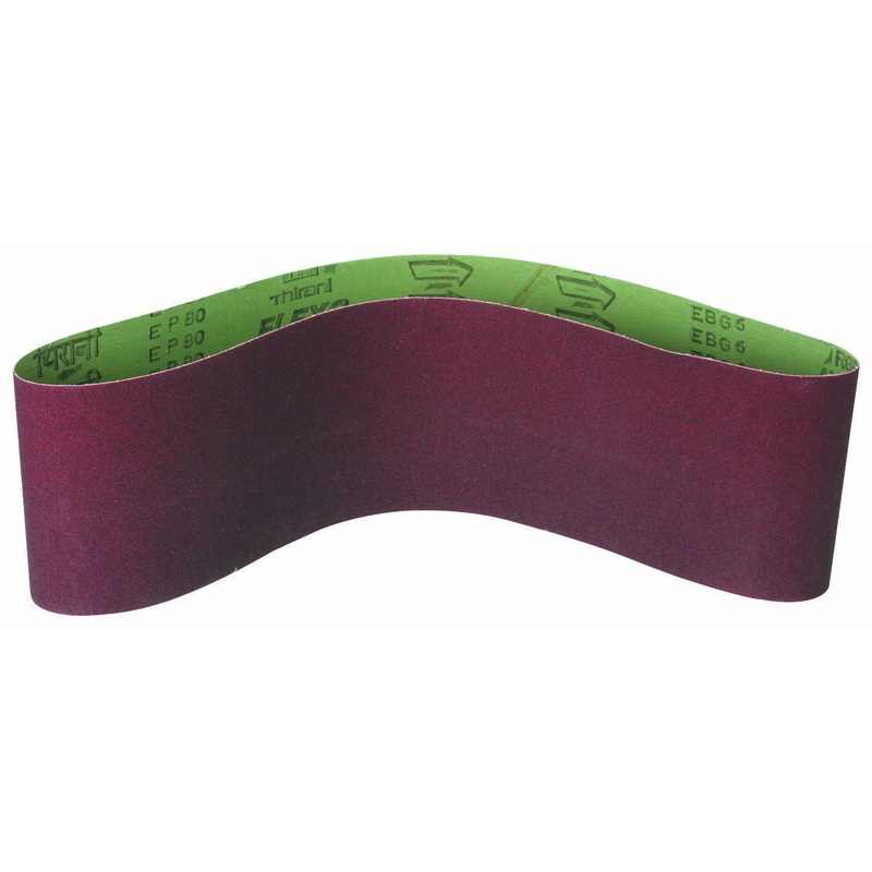 WARRIOR 6 in. x 48 in. 80 Grit Sanding Belt