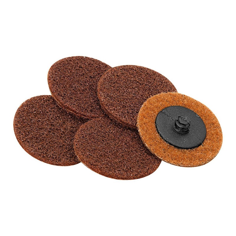 WARRIOR 2 in. Coarse Grade Fiber Surface Conditioning Discs, 5 Pack