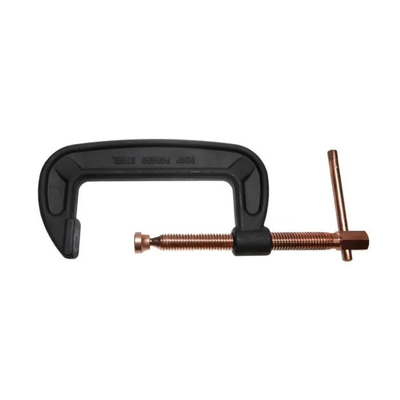 0-6″ Heavy Duty C-Clamp/Copper Spindle