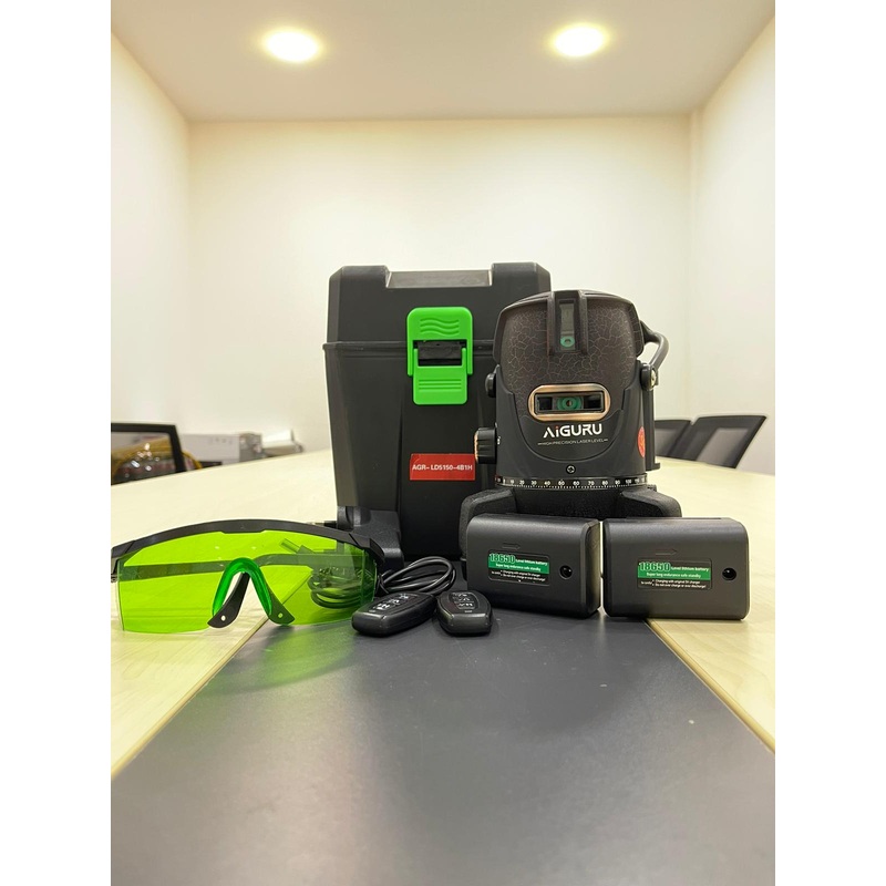 Aiguru Laser Level Green Line 4B1H Comes With Remote | Model : LASER-AGR-LD5150-4B1H