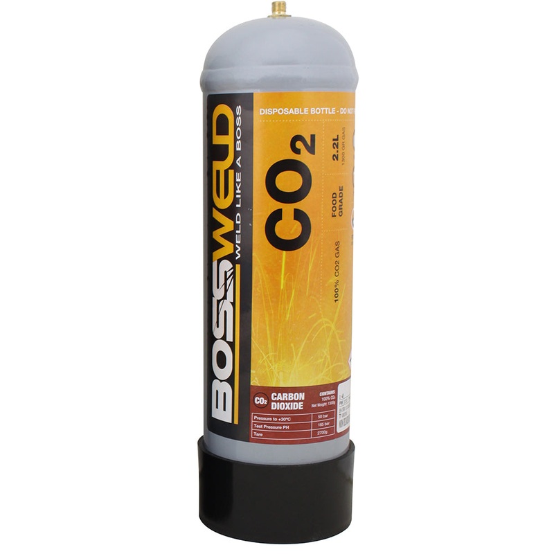 Bossweld 2.2 Lt Co2 Disposable Gas Bottle Default