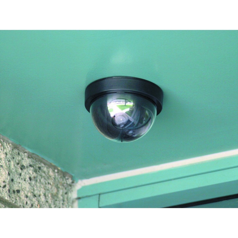 BUNKER HILL SECURITY Imitation Dome Security Camera with LED