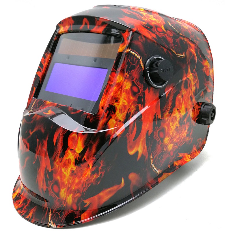Welding Helmet 2 SENSOR – FIRE PIT-True Color Default