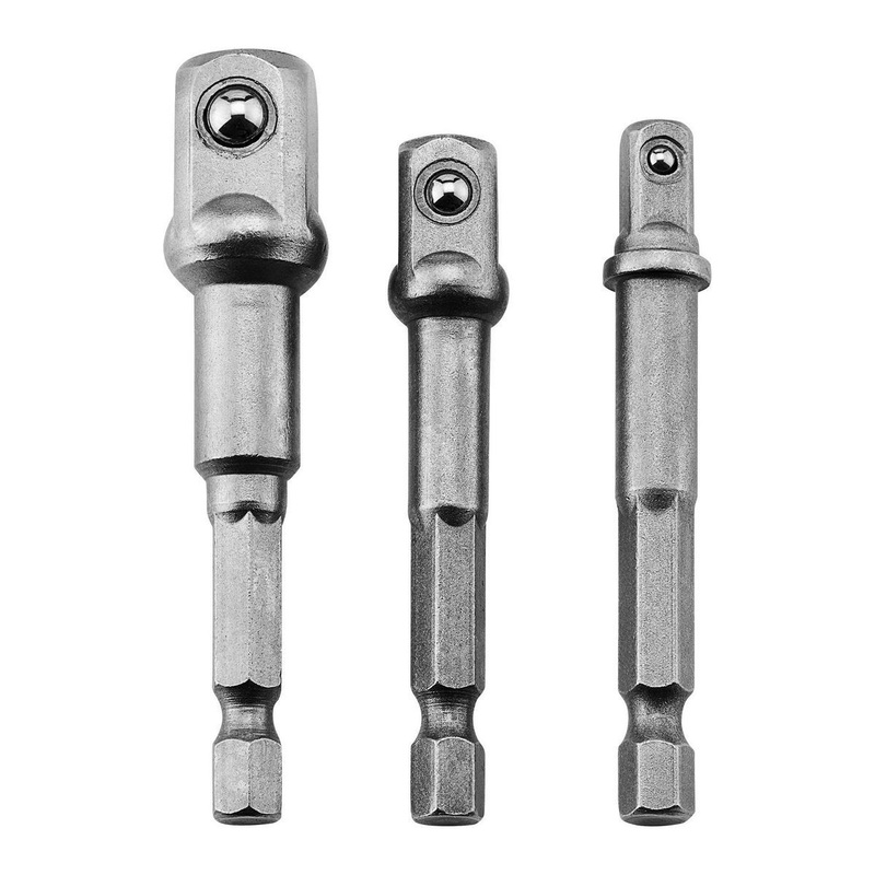 WARRIOR Hex Shank Socket Driver Set, 3-Piece