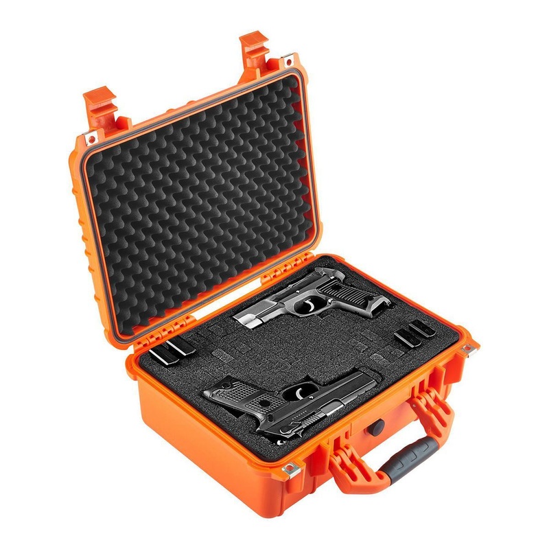 APACHE 3800 Weatherproof Protective Case, Large, Orange
