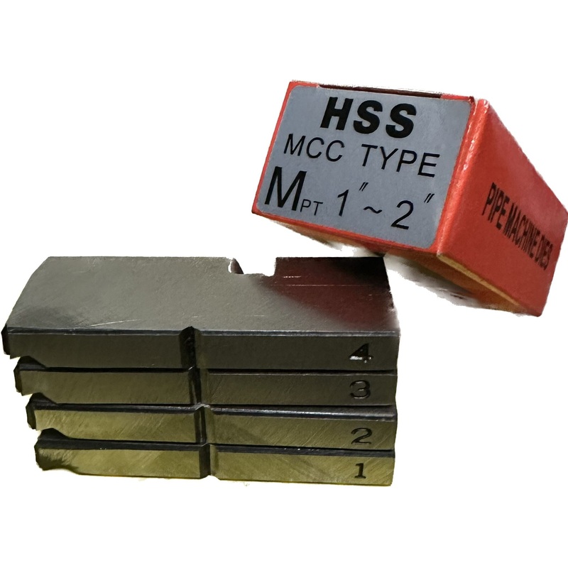 666 (MCC) Hss Pipe Dies Bspt 1″-2″| Model: PDHS-6MB1020