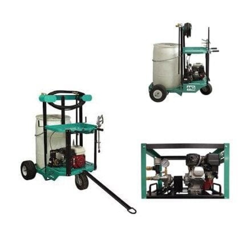 WSC55 Chemical Sprayer – Full Set Up