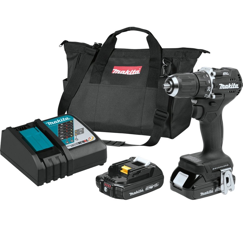 18V LXT LithiumIon SubCompact Brushless Cordless 1/2″ DriverDrill Kit (2.0Ah)