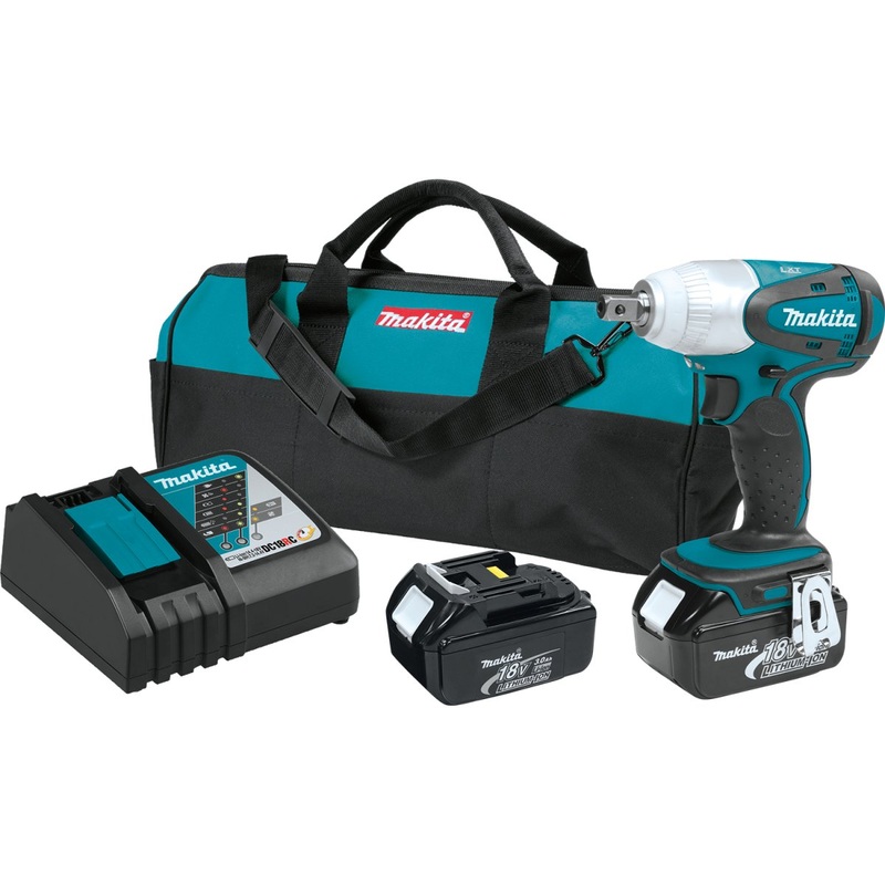 18V LXT LithiumIon Cordless 1/2″ Sq. Drive Impact Wrench Kit